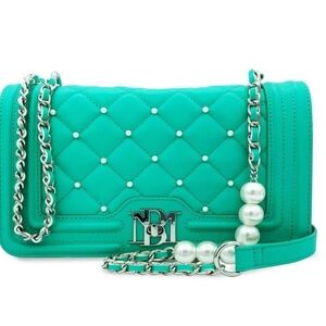 Badgley Mischka Bombe and Pearls Chain Bag